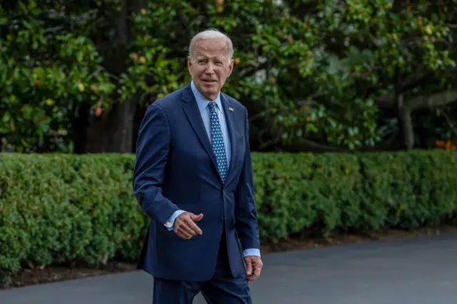 President Biden on his way to the UN