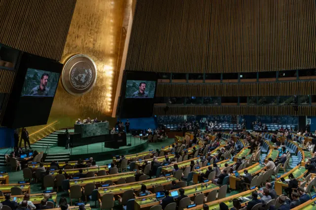 Zelensky at UN