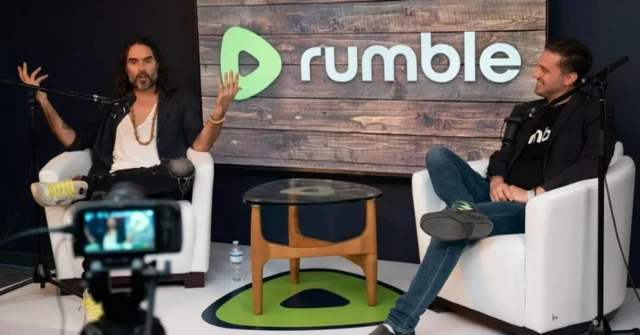 Russell Brand and Rumble