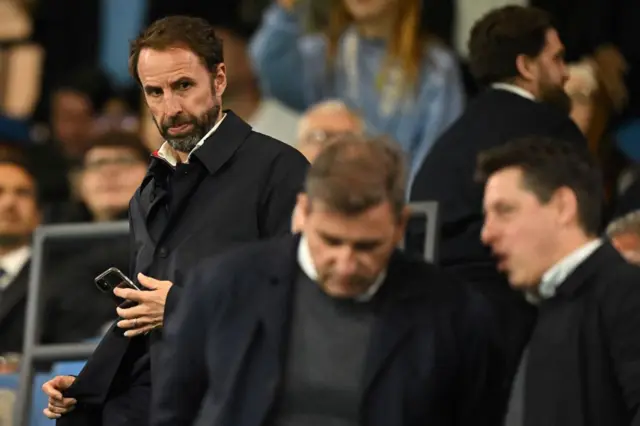 Gareth Southgate at Manchester City