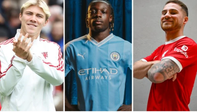 Rasmus Hojlund, Jeremy Doku and Alexis Mac Allister joined Manchester United, Manchester City and Liverpool respectively