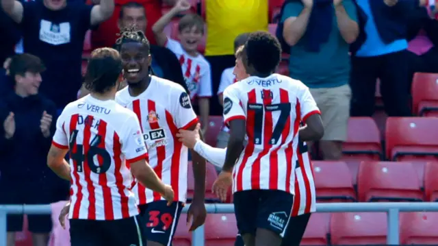 Sunderland celebrate