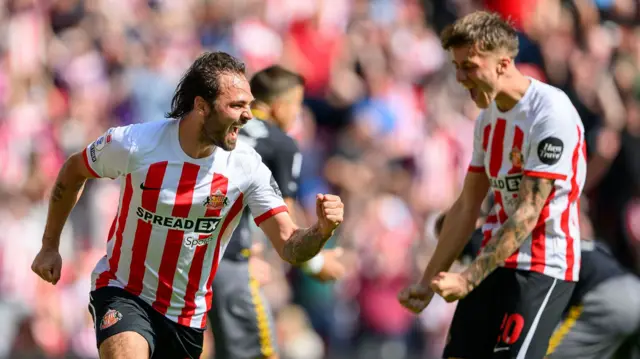 Sunderland celebrate