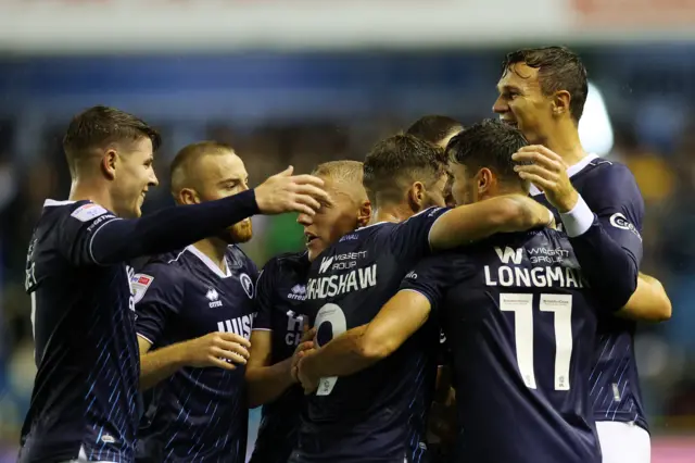 Millwall celebrate