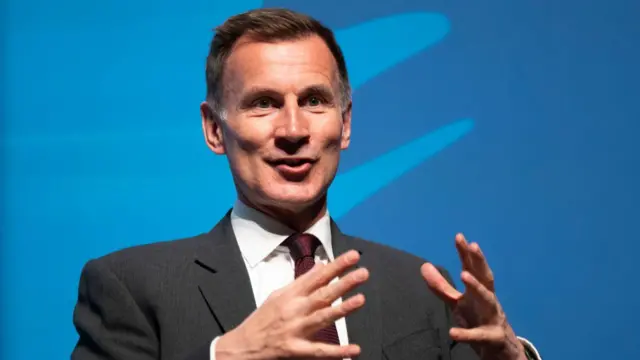 Chancellor Jeremy Hunt