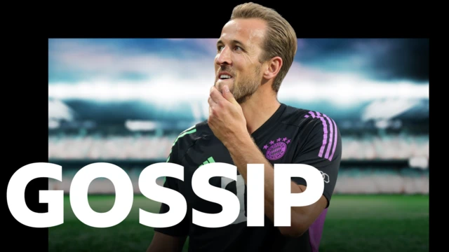 Harry Kane in the BBC Sport gossip column graphic