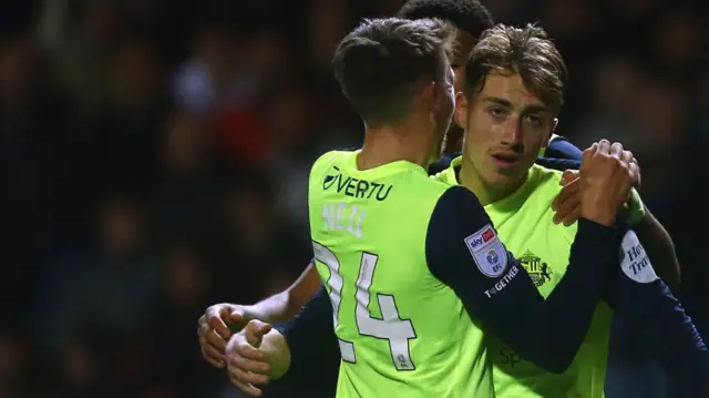 Jack Clarke celebrates for Sunderland