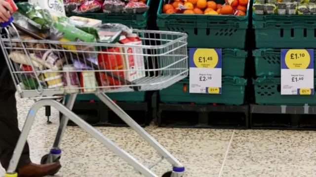 Trolly in Tesco