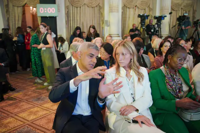 Sadiq Khan at the Earthshot Prize Innovation Summit