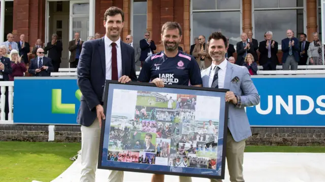 Steven Finn, Tim Murtagh and Ben Scott