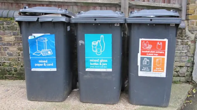 Recycling bins