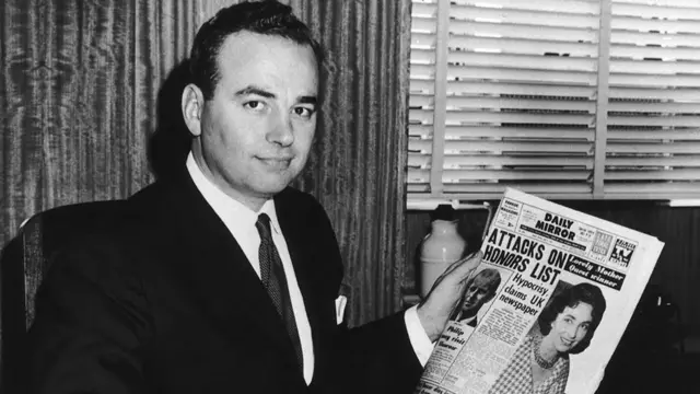 Media tycoon Rupert Murdoch takes over Sydney tabloid the Daily Mirror, in May 1960