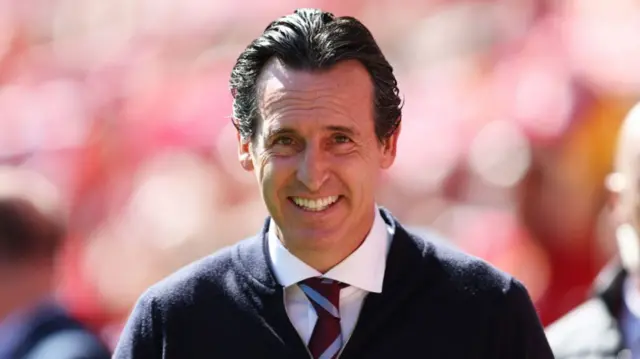 Aston Villa manager Unai Emery