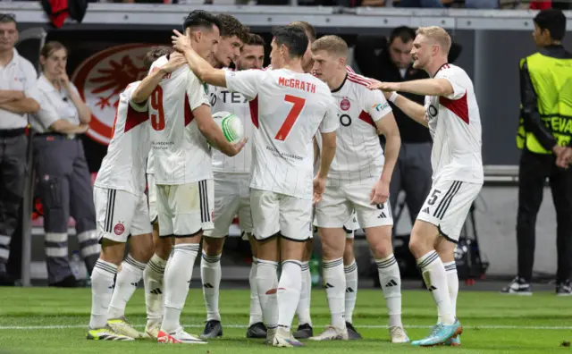 Aberdeen celebrate