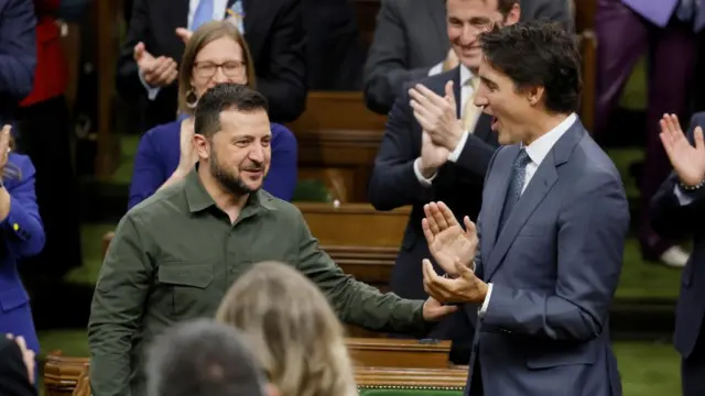 Zelensky and Trudeau