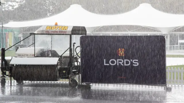 Rain at Lord's