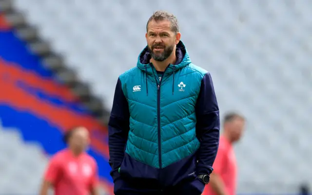 Ireland head coach Andy Farrell