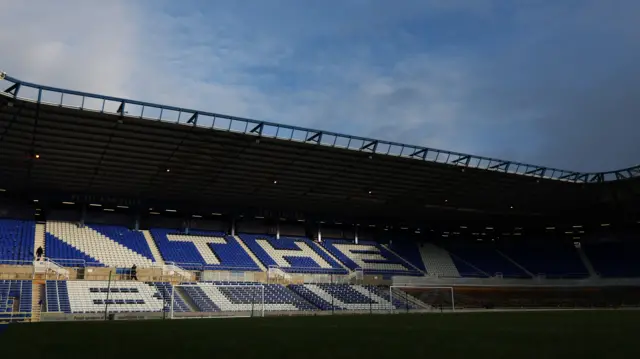 General view of St Andrew's stadium