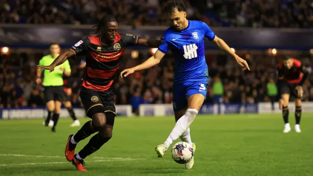 Birmingham v QPR match action