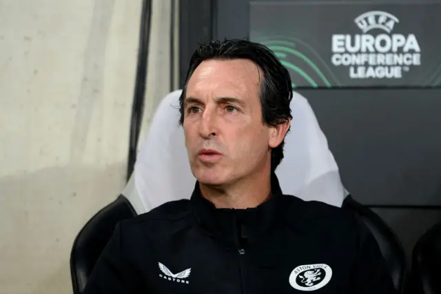 Aston Villa boss Unai Emery