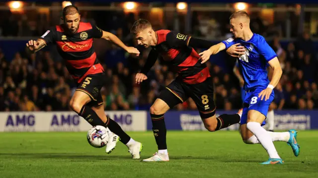 Birmingham v QPR match action