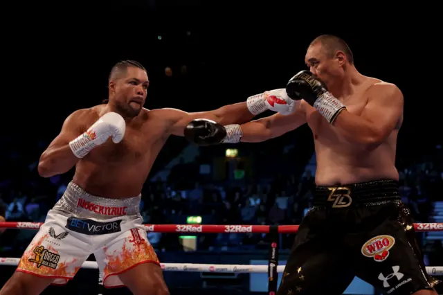 Joe Joyce and Zhilei Zhang