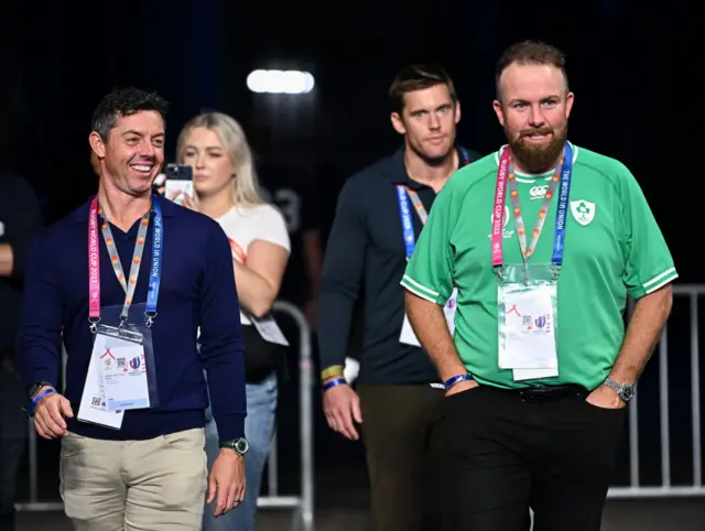 Rory McIlroy and Shane Lowry