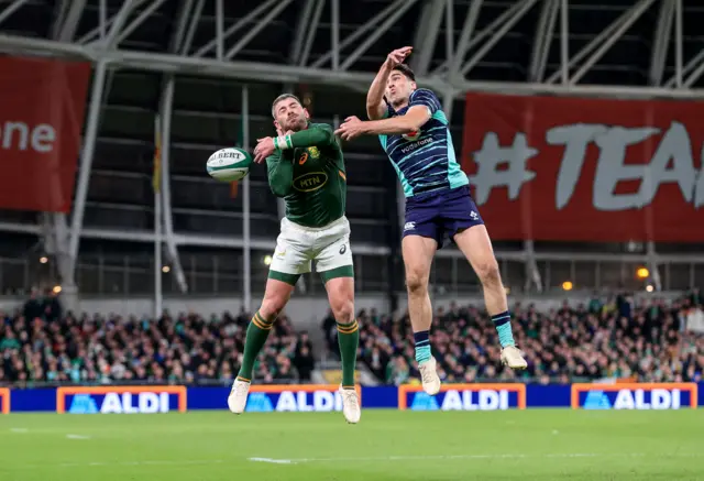 Ireland and South Africa kit clash