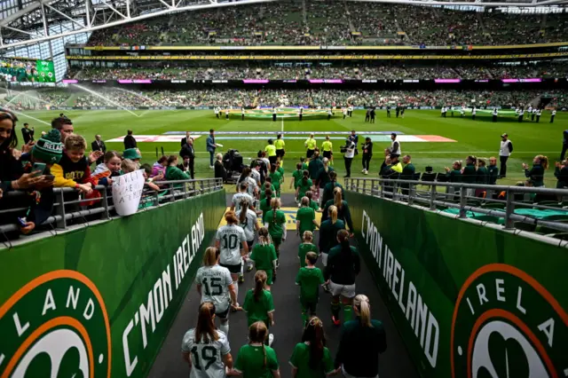 Republic of Ireland v Northern Ireland at the Aviva