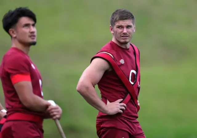 Owen Farrell and Marcus Smith