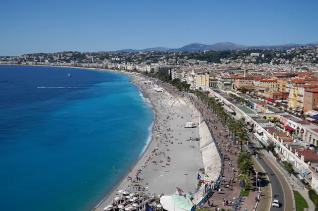 General view of Nice