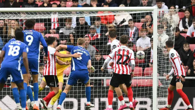 Mark McGuinness scores for Cardiff at Sunderland