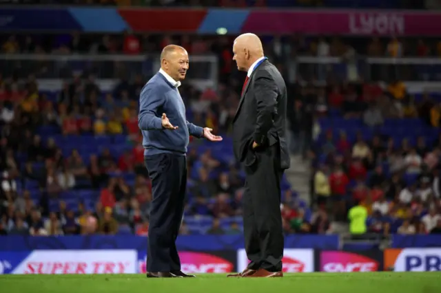 Eddie Jones and Warren Gatland