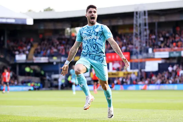 Pedro Neto of Wolverhampton Wanderers celebrates