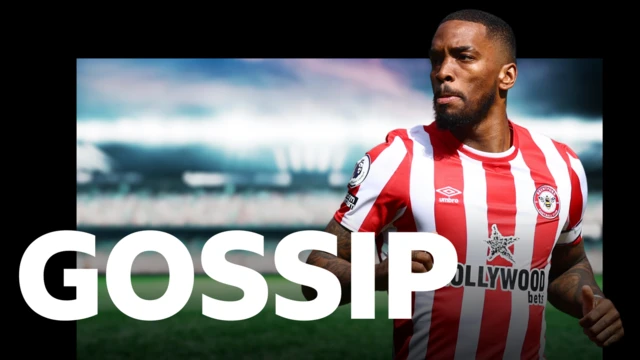 Ivan Toney in the BBC Sport Gossip graphic