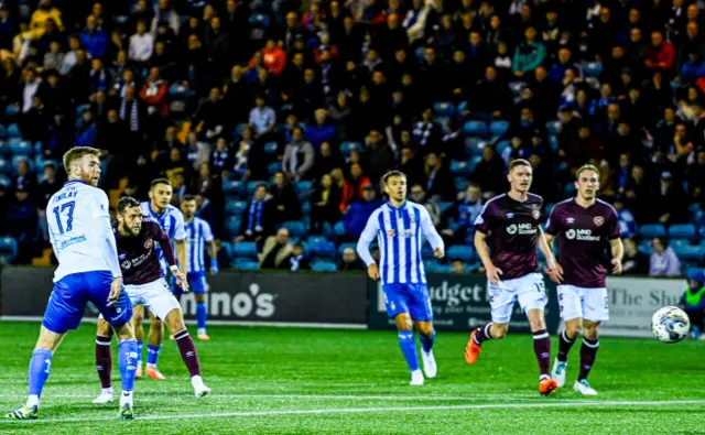 Kilmarnock 0-1 Hearts