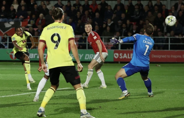 Wilson Odobert scorers for Burnley