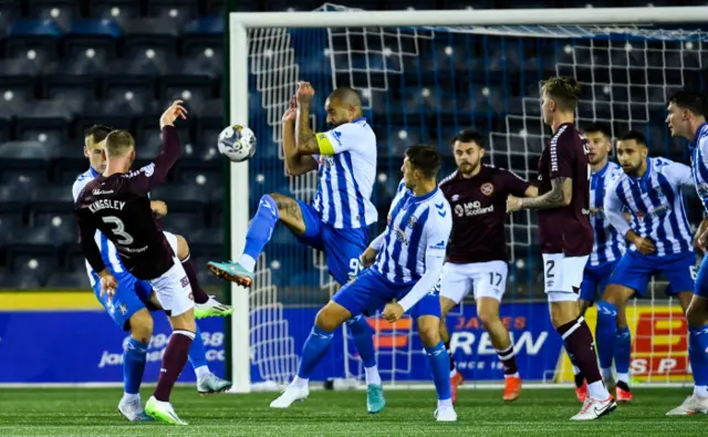 Kilmarnock 0-1 Hearts