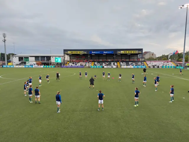 Northern Ireland at Seaview