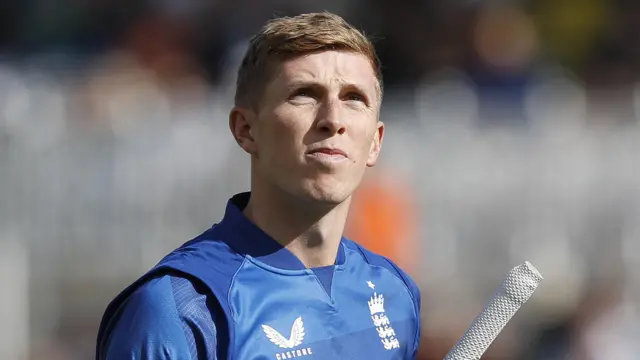 Zak Crawley on duty for England ODI side