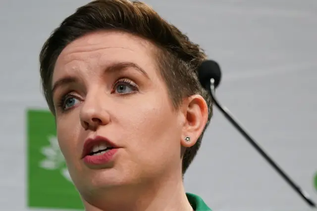 File image of Carla Denyer, co-leader of the Green Party