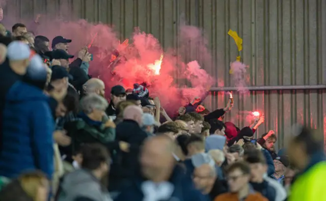 St Mirren fans