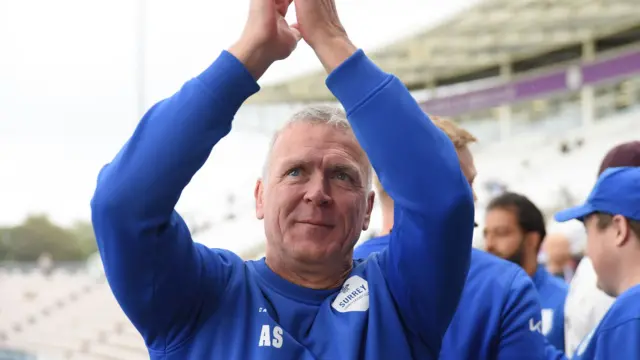 Surrey director of cricket Alec Stewart