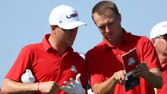 Justin Thomas and Jordan Spieth