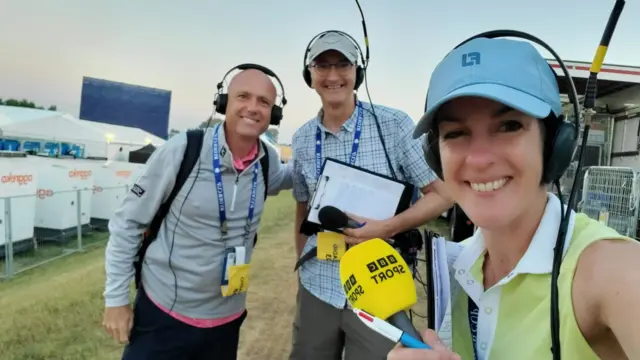 Katherine Downes, John Murray and Graeme Storm