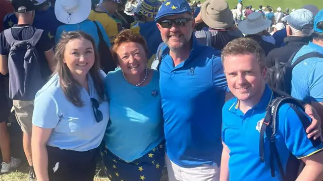 Fans at Ryder Cup