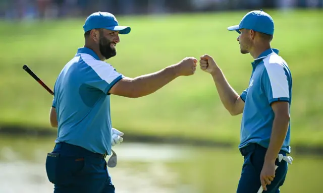 Jon Rahm & Nicolai Hojgaard