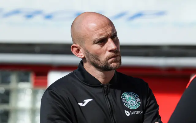 Hibernian interim manager David Gray