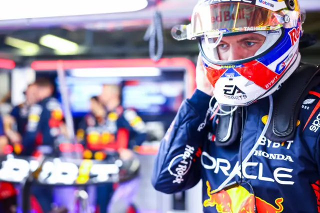 Max Verstappen at the Italian GP.