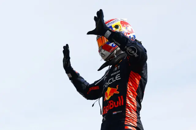 Max Verstappen at the Italian GP.